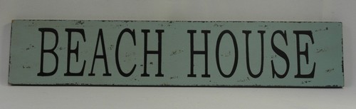 Nautical hanging beach sign - hanging,