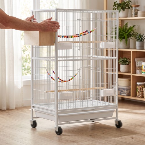 Cage oiseaux intérieure - cage,