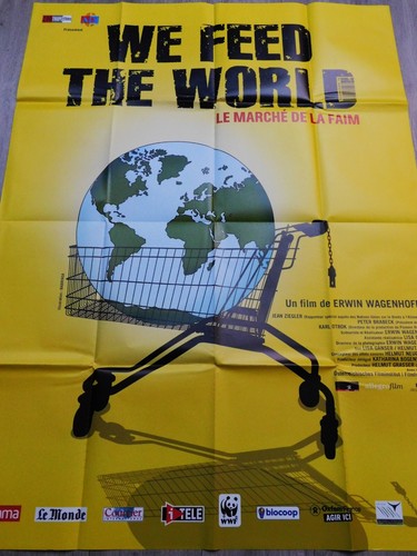 Feed the world affiche - feed,