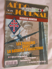 aéro journal n° 48 avril / MAI : LES FRANCAIS DANS LA BATAILLE D'ANGLETERRE