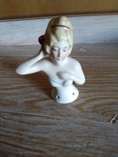 Demi figure marquise half doll ancienne