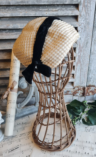 Ancien chapeau femme bibi - chapeau,