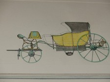 Old voiture cheval 18e - [old,