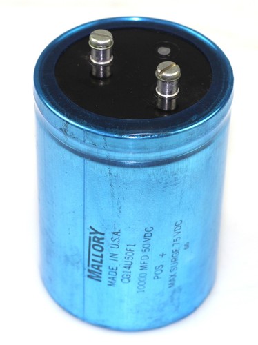 50vdc condensateur mallory - 50vdc,