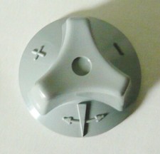 Bouton gris chauffe eau