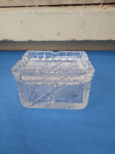 Boîte cristal taillé - cristal,