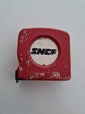 SNCF MÈTRE ANCIEN OBJET PUB TRAIN CHEMINOTS COLLECTION CHEMIN DE FER 