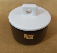 Pot  Ancien en Céramique avec couvercle LAVENO ITALIE XXe Siècle PARESCHI LAVENO