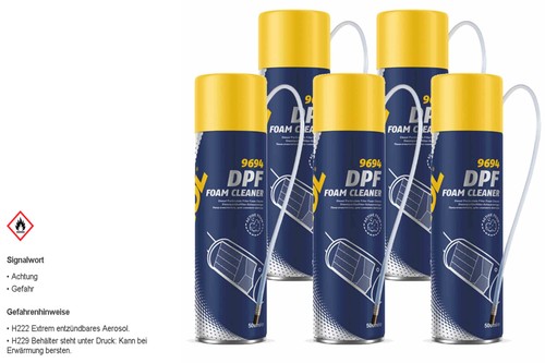 Lot 500ml mannol dpf - 5x,