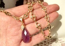 Gros Collier 52cm Chaîne