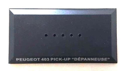 Socle altaya pour peugeot 403 - peugeot,