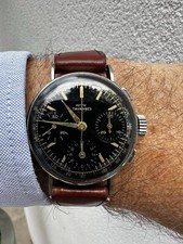 chronographe Ancien TAVANNES ultra Rare Tri Compax