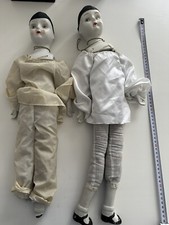 Lot 2 Poupées Pierrots