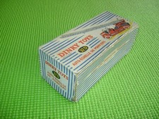 DINKY TOYS 32D AUTO-ECHELLE DE POMPIER DELAHAYE BOITE VIDE D'ORIGINE -EMPTY BOX