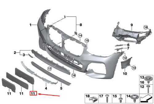 New bmw g01 front - g01, number