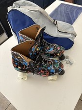 Graffiti/Scribble Quad Skates