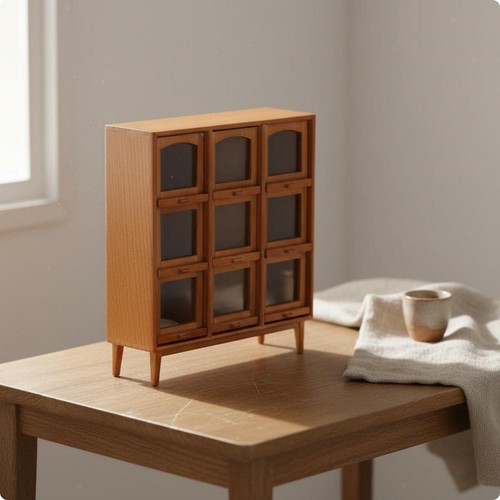 Armoire miniature cases - à, 9