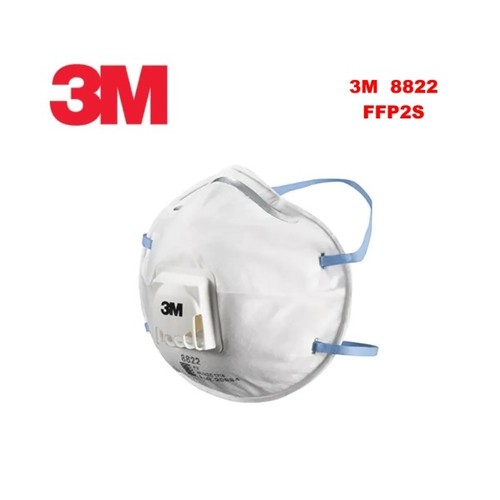 Masque anti poussière 8822 - anti-poussière, 3m
