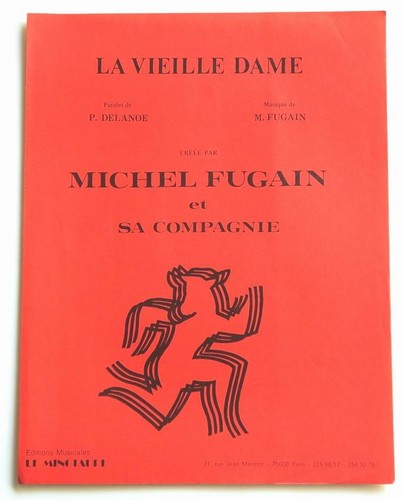 Partition vintage sheet - , music