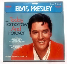 33T ELVIS PRESLEY- TODAY TOMORROW AND FOREVER - RCA ALLEMAGNE 1969-LSP10220