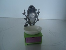 PLAYMOBIL lavabo meuble vasque miroir salle de bain maison moderne du set 5307