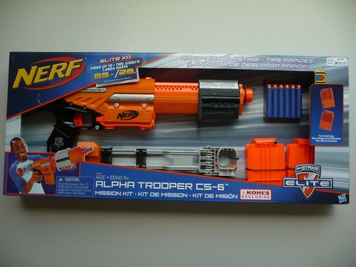Nerf elite alpha trooper - nerf, xd