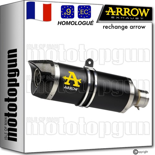 Pot echappement approuve noir - approuve,
