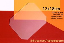 Verre dépoli 13x18cm | Verre de Visée Photo FAIT MAIN (dimensions sur mesure)