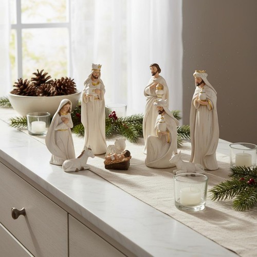 Pièces crèche noël - 9, de