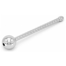 Plug d'urètre percé acier