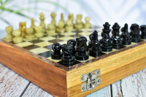 Jeu échecs pièces - jeu, de