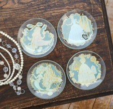 RARE Assiette Mini En Verre