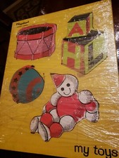  Vintage Playskool Kids Wood