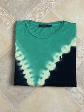 T-shirt Ralph Lauren manches courtes | 100% Coton | Couleur Vert et Noir |