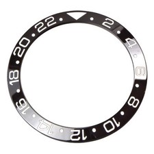 Lunette en céramique noire compatible pour Rolex GMT-Master