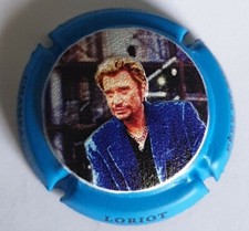 Capsules de champagne Loriot père et fils Johnny hallyday. TA