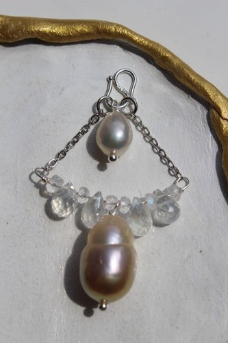 Pendentif délicat perles - délicat, de
