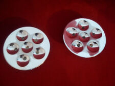 Rare paire bougeoirs Candlesticks Jens Quistgaard JHQ Dansk Design signed