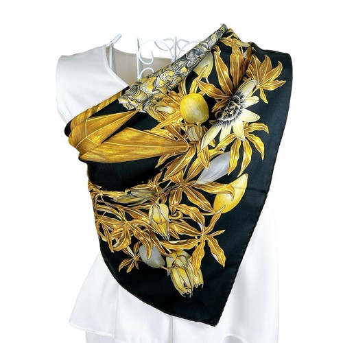 Foulard soie hermes carre - hermes,