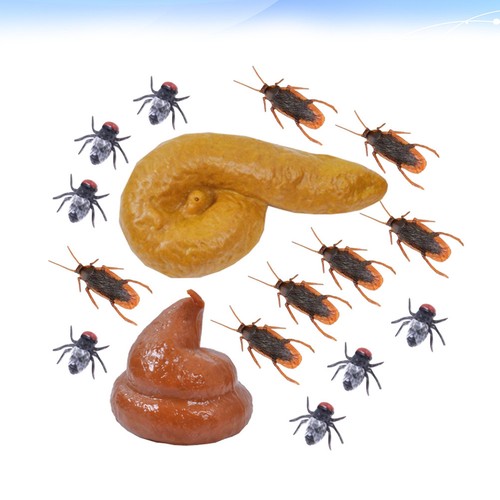 Pcs fausse blague insecte - 16, d'insecte