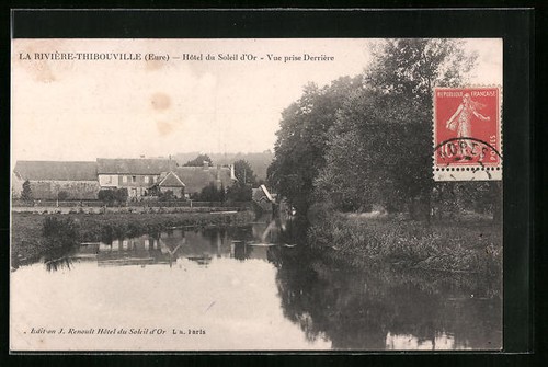 Cpa rivière thibouville - cpa, rivière-thibouville