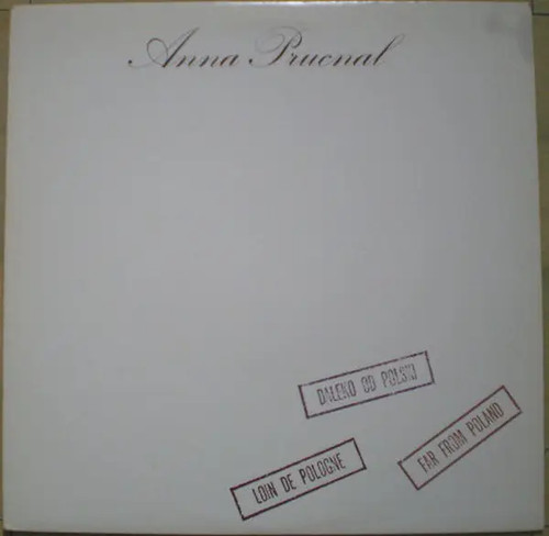 Anna prucnal daleko od - lp,