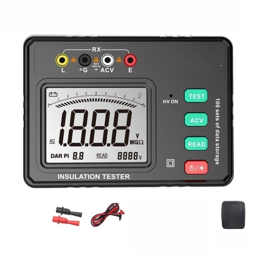 Testeur isolation tension ac - testeur, d'isolation