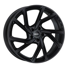 JANTES ROUES MAK KASSEL POUR VOLKSWAGEN GOLF V R32 8.5X19 5X112 GLOSS BLACK NUE