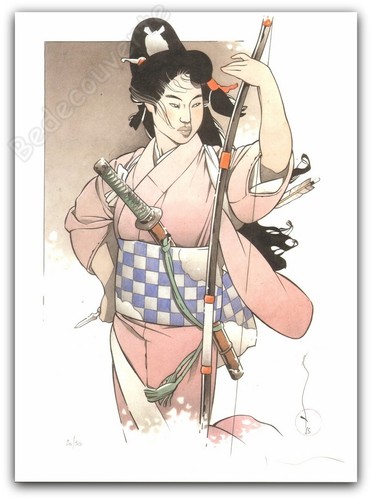 Affiche michetz geisha - affiche,
