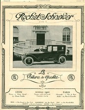 Publicité ancienne automobile