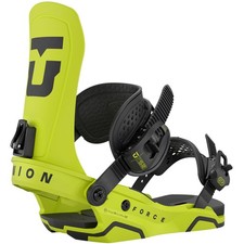 Union Force Team HB Hommes Snowboard Fixation Boucle Freestyle Lime NEU