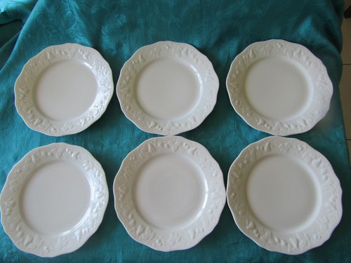 Assiettes plates porcelaine - plates,