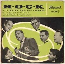 BILL HALEY "R.O.C.K" ROCK AND ROLL EP 1964 BRUNSWICK 10056