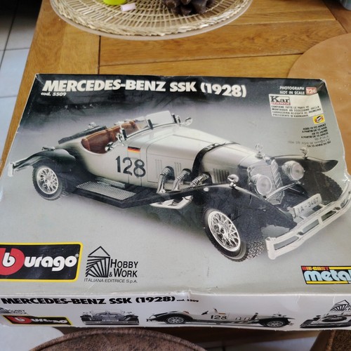 Burago mercedes benz ssk - 1/24,
